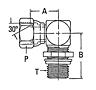 2068 NPSM to SAE O-Ring Boss